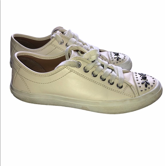 Coach leather sneakers size 37 - Picture 2 of 10